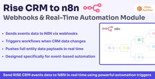 Rise CRM to n8n – Webhooks & Real-Time Automation Plugin