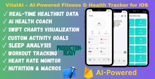 VitalAI - Fitness | iOS Mobile App