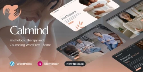 Calmind - Psychology, Therapy and Counseling WordPress Theme