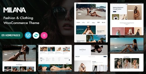 Milana - Fashion & Clothing Store WooCommerce WordPress Theme