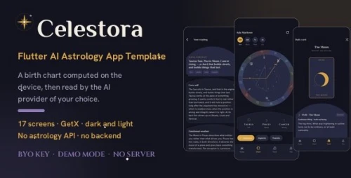 Celestora | Flutter AI Astrology App Template
