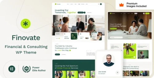 Finovate – Finance Business Consulting WordPress Theme
