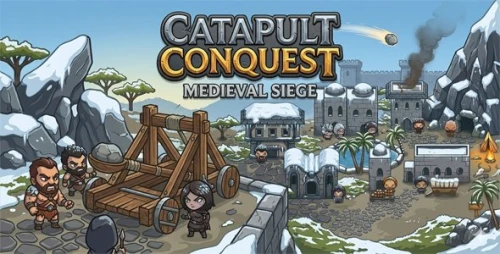 Catapult Conquest – HTML5 Game (Construct 3)