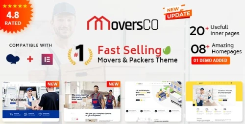 MoversCO - Movers & Packers WordPress Theme