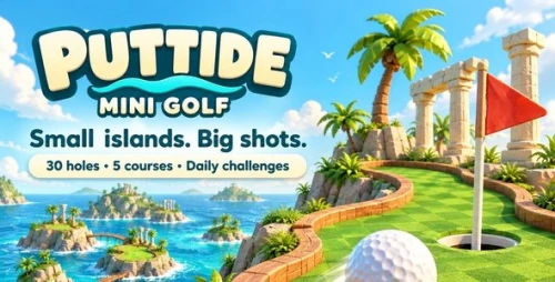Puttide | HTML5 3D Mini Golf Game