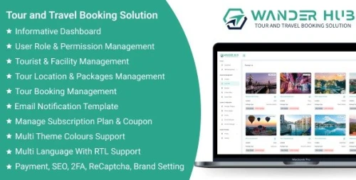 WanderHub SaaS - Tour and Travel Booking Solution