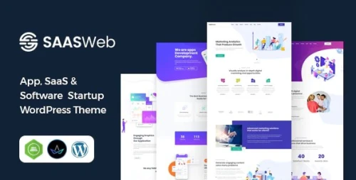 Saasweb - WordPress Theme For App & Saas Products