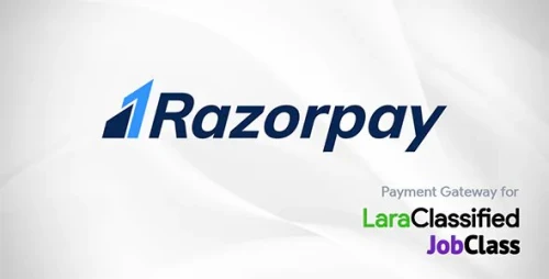 Razorpay Payment Gateway for LaraClassifier and JobClass