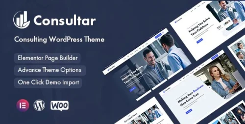 Consultar - Consulting Business WordPress Theme
