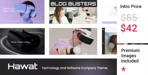 Hawat - Technology and Software Company Theme