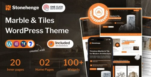 StoneHenge - Marble & Tiles WordPress Theme