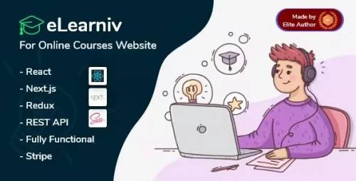 eLearniv - React Next.js 15 Learning Management System