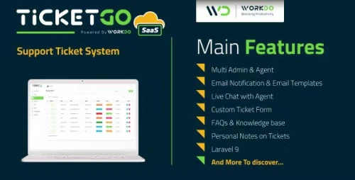 TicketGo SaaS - Support Ticket System