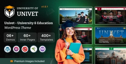 Univet – University Education WordPress Theme