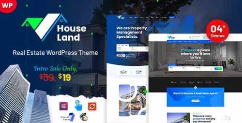 Houseland - Real Estate WordPress Theme