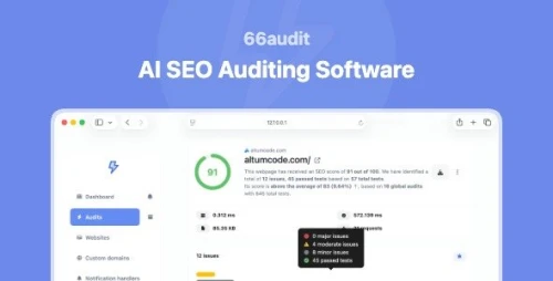 66audit - AI SEO reports tool (SAAS)