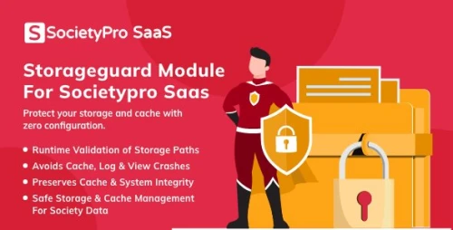 StorageGuard Module for SocietyPro Saas