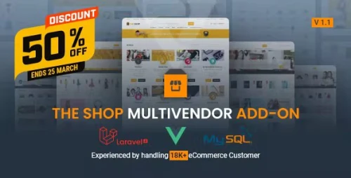 The Shop Multivendor Add-on
