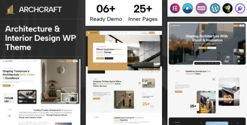 Archcraft - Architecture & Interior Design WordPress Theme
