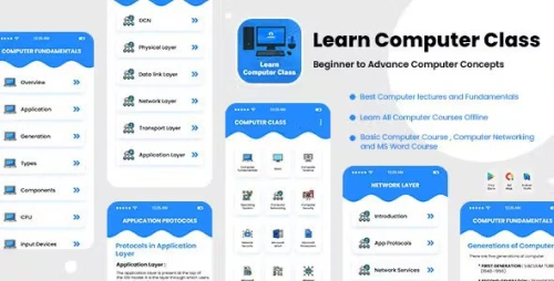 Learn Computer Course Offline - Computer Full Course Offline - Learn Computer Basic - Advace Course