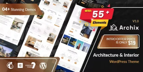 Archix - Architecture &amp; Interior WordPress Theme