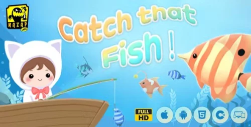 Catch that Fish - Educational Game (Construct 3)