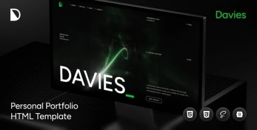 Davies - Personal Portfolio HTML