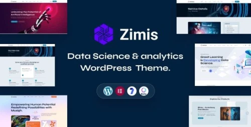 Zimis - Data Science & Analytics WordPress Theme
