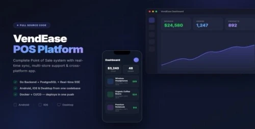 VendEase - Complete & modern POS solution