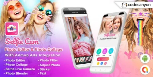 Android Selfie Live Camera - Photo Editor & Photo Collage (Android 10 Supported)