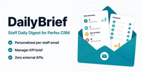 DailyBrief — Staff Daily Digest for Perfex CRM