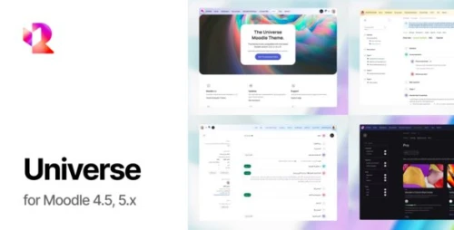 Universe - Premium Moodle Theme with Custom Course Branding