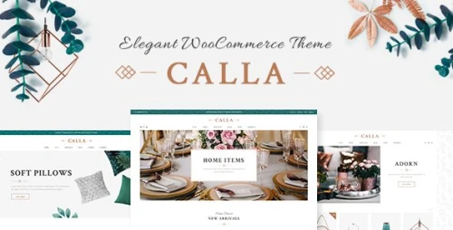 Calla - Elegant Home Decoration Shop WordPress Theme