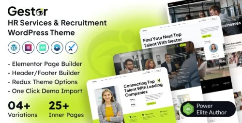 Gestor – HR Services & Recruitment WordPress Theme