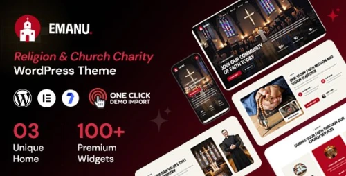 Emanu - Church WordPress Theme