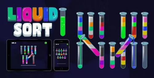 Liquid Sort - HTML5 Game