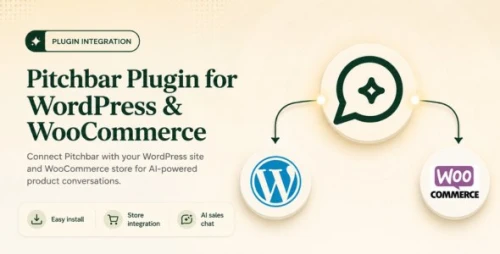 Pitchbar Plugin for WordPress & WooCommerce