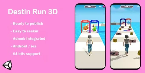 Destin Run 3D - (Unity - Admob)