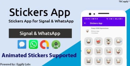 Sticker.fy - The Ultimate Stickers App for Signal & WhatsApp with AdMob Integrated
