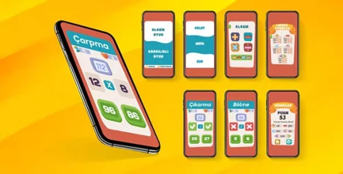 Math Game / Android Quiz - Admob Ads