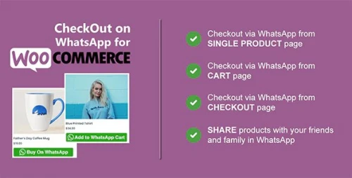 Checkout on WhatsApp for WooCommerce