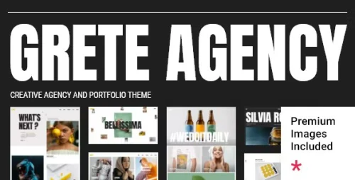 Grete - Creative Agency and Portfolio Theme