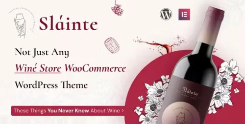 Slainte - Winery & Wine Store WooCommerceTheme