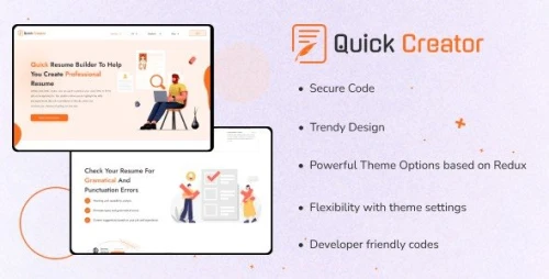 Quick Creator - Dynamic Flutter Web for CV Creation & Cover Letter Generator