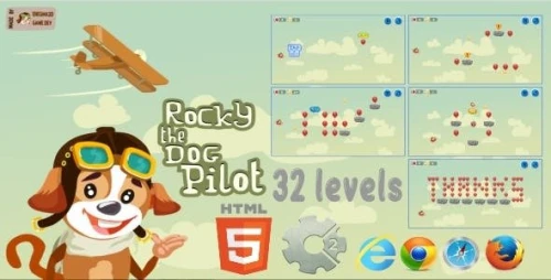 Rocky The Dog Pilot