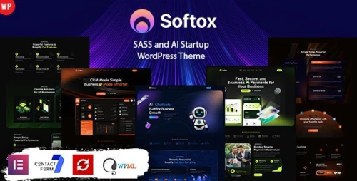 Softox - SaaS and AI Startup WordPress Theme