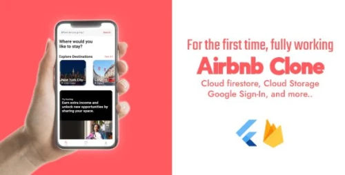 Airbnb Clone by Flutter and Firebase