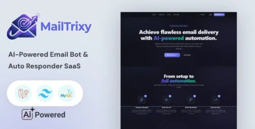 MailTrixy – AI-Powered Email Bot & Auto Responder SaaS