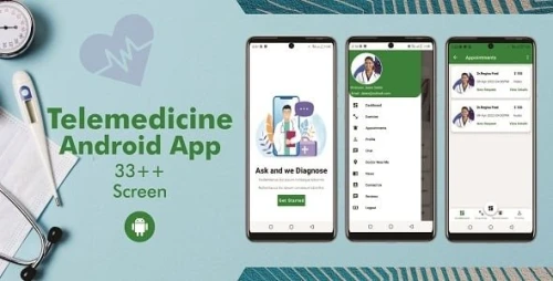 Telemedicine Doctor App - Booking Appointment with Doctors | Consultation | Android App