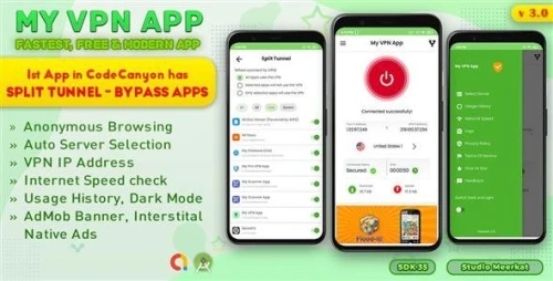My VPN Android App (Android 15 Supported)